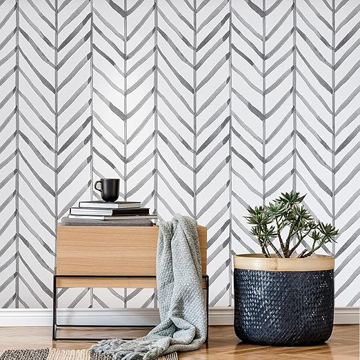 Amazon 壁紙 リメイクシート 44 5cm 6m 壁紙シール はがせる おしゃれ カッティングシート はがせる壁紙 防水 防潮 リビングルーム 浴室 北欧 賃貸適用 Diy リフォーム シート 森調 幾何学 壁紙