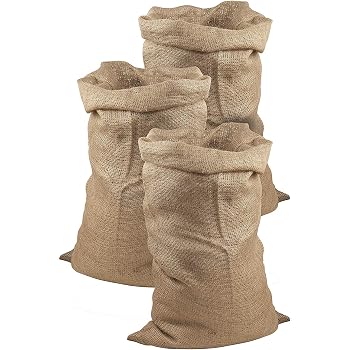 TBG Pack 5 Sacos de Yute 100% Natural. Bolsas Ecológicas Ideales ...