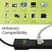 Vista 6 de GoGreen Power GG-16106MS 6 - Protector de sobrecarga con cable de 6 pies