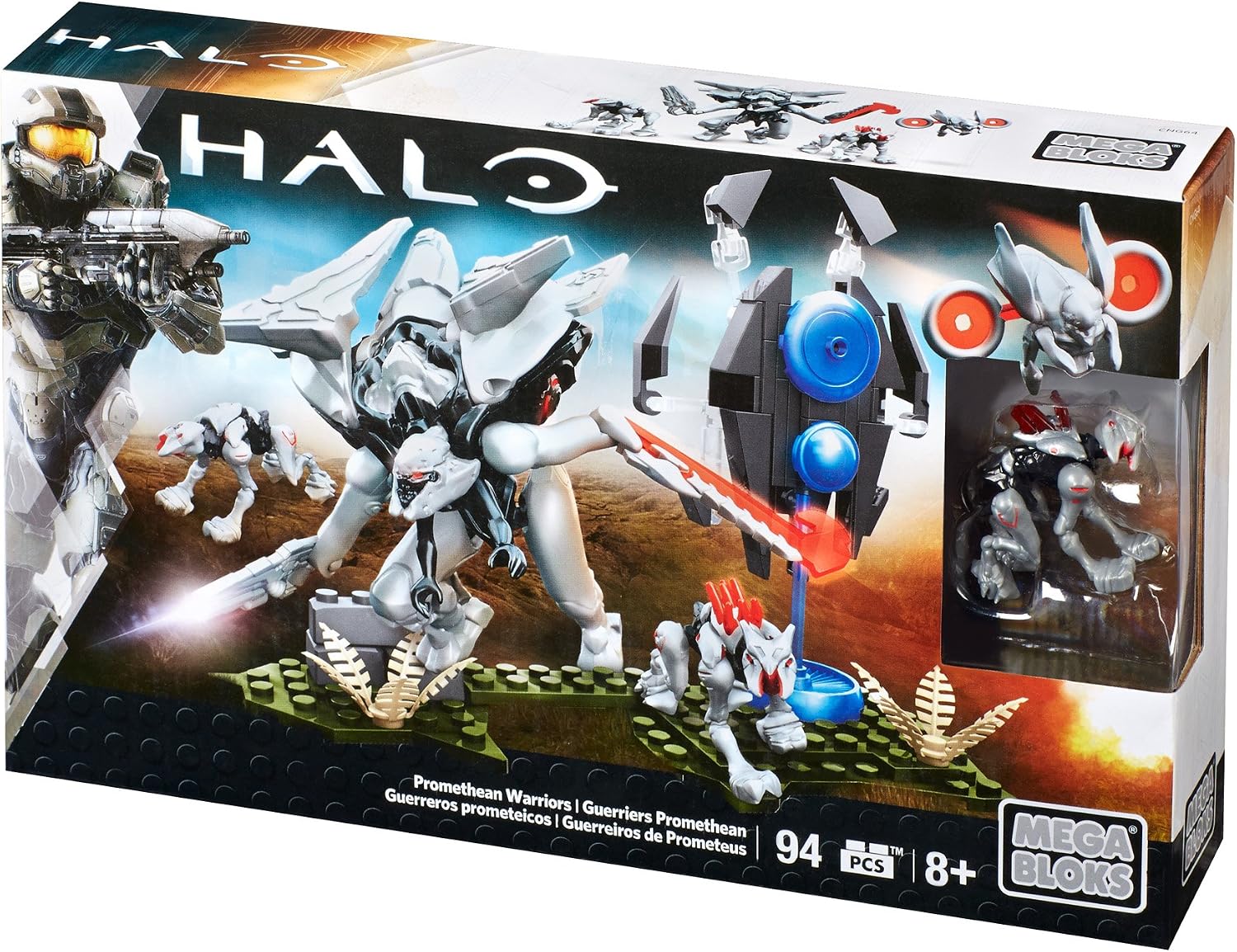 Mega Bloks Halo Promethean Warriors Playset
