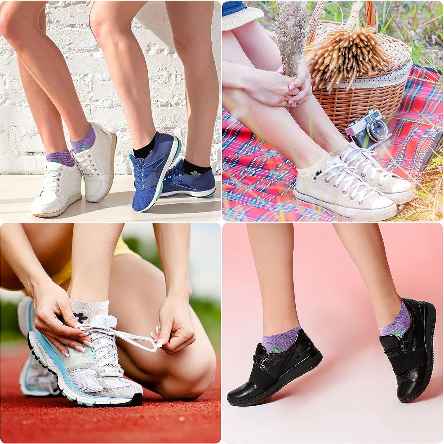 cute trainer socks womens