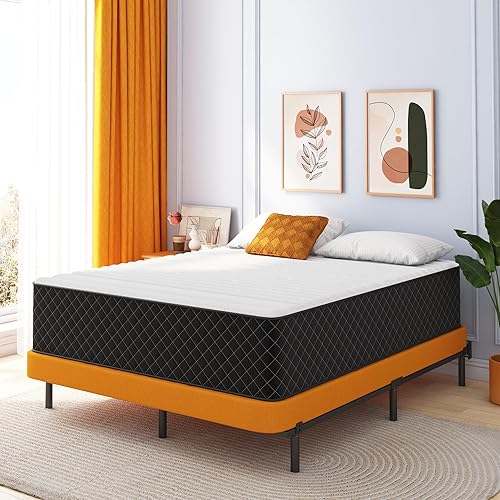 Miniatura 2 de Swbvs 14 Inch King Hybrid Mattress  Firm Memory Foam & Pocket Spring Bed in a Box, Cooling Gel, CertiPUR-US Certified