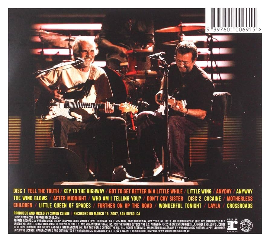Clapton, Eric - Live in San Diego With Jj Cale : 2cd Set
