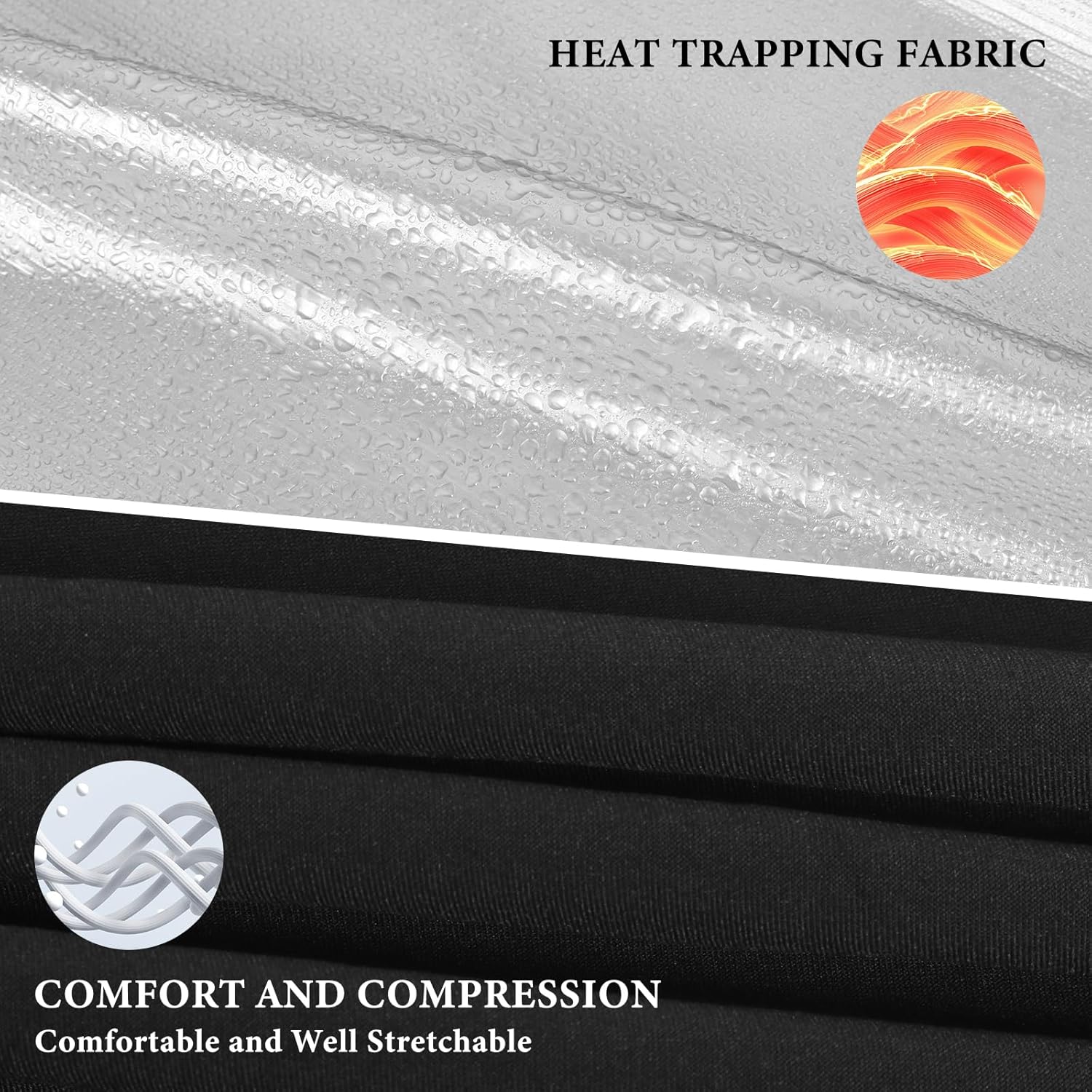 Sauna Suit for Women Weight Loss Sweat Waist Trainer Shaper Full Body Compression Shirt Slimming Workout Sweat Suit - Image 8