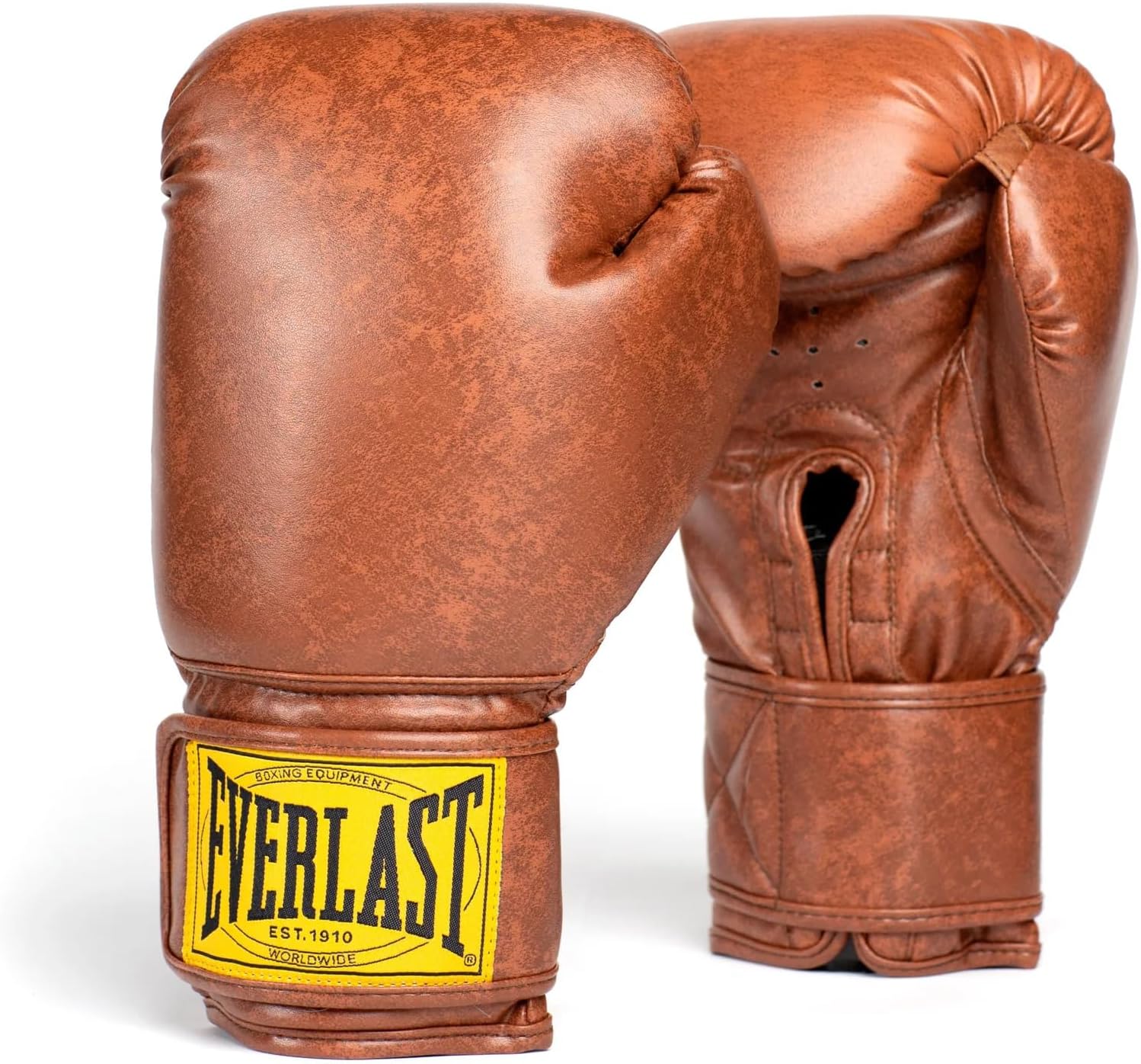 Everlast 1910 Boxing Gloves | Advanced Gloves for Men and Women | Hook and Loop with Triple-Layer Foam & Wrist Support for Injury Prevention | Heavy Bag & Speedbag Training