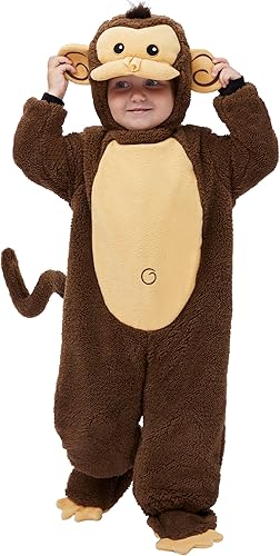 Miniatura 5 de Spooktacular Creations Halloween Monkey Costume Toddler, Kids Monkey Costume for Baby Halloween Animal Dress Up Party