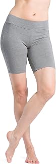 Women's Ecofabric Classic Yoga Training Running Short; Mid Thigh