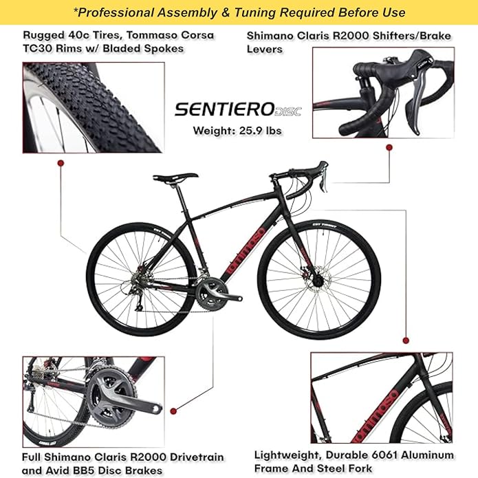 Bicicleta Tommaso Sentiero Sport Performance miniatura 2