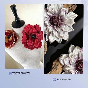 ZOYACREATE Fabric Flower Maker, Electric Mini Iron DIY Kit with 18 Tips