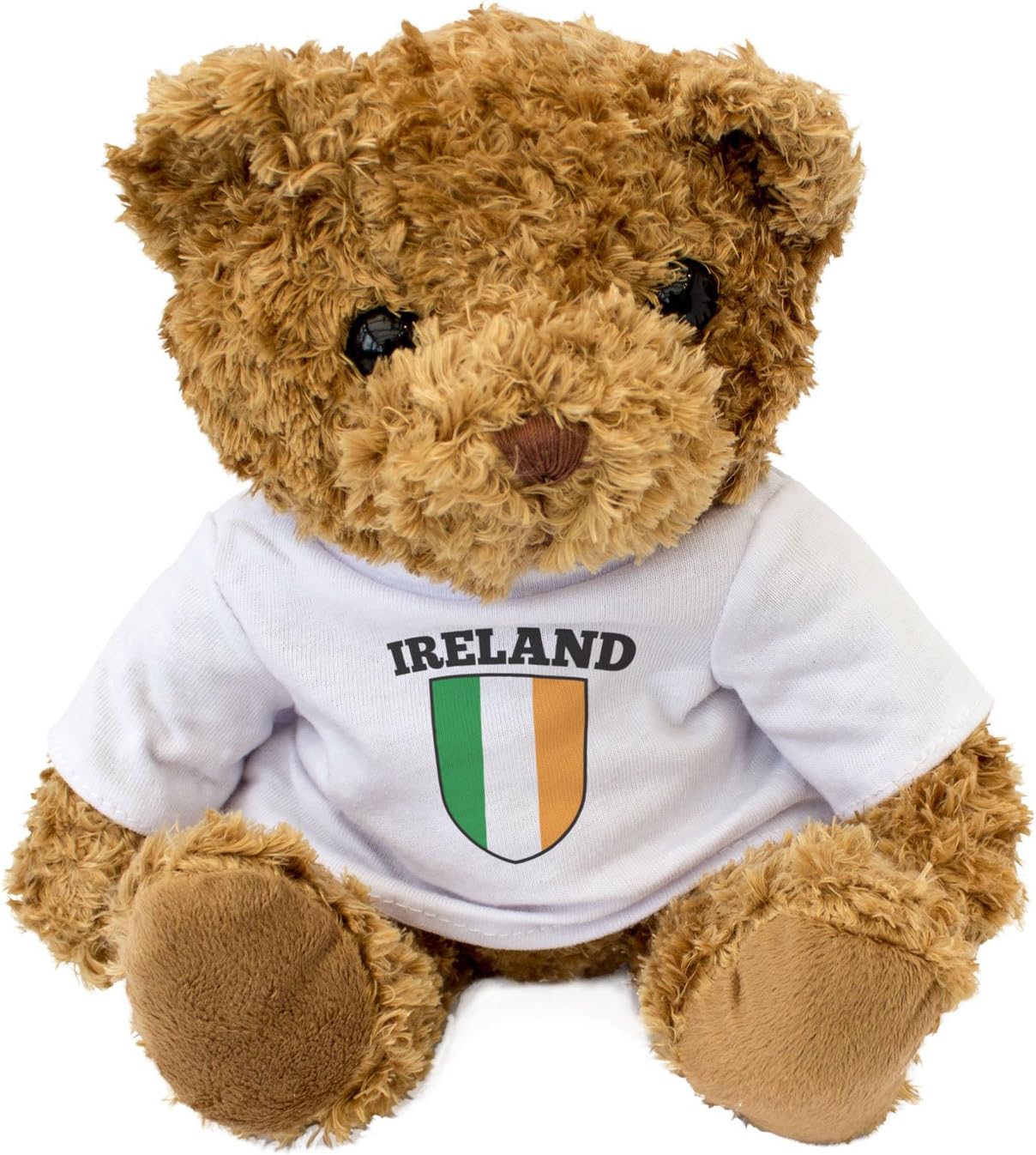New - Irish Flag - Cute and Cuddly Teddy Bear - Birthday Gift Present Xmas Fan