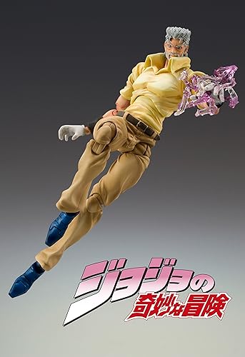 Miniatura 6 de Medicos JoJo's Bizarre Adventure: Part 3--Stardust Crusaders: Joseph Joestar & Iggy Super Action Statue (lanzado)