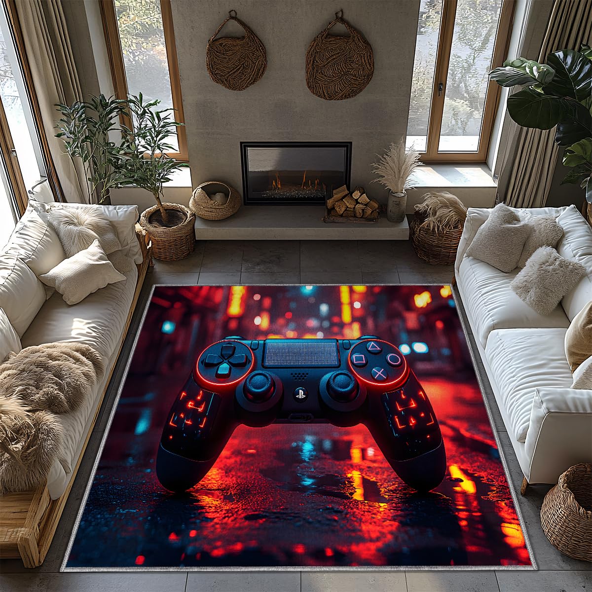 Tapis de manette de jeu lavable pour garder une chambre propre