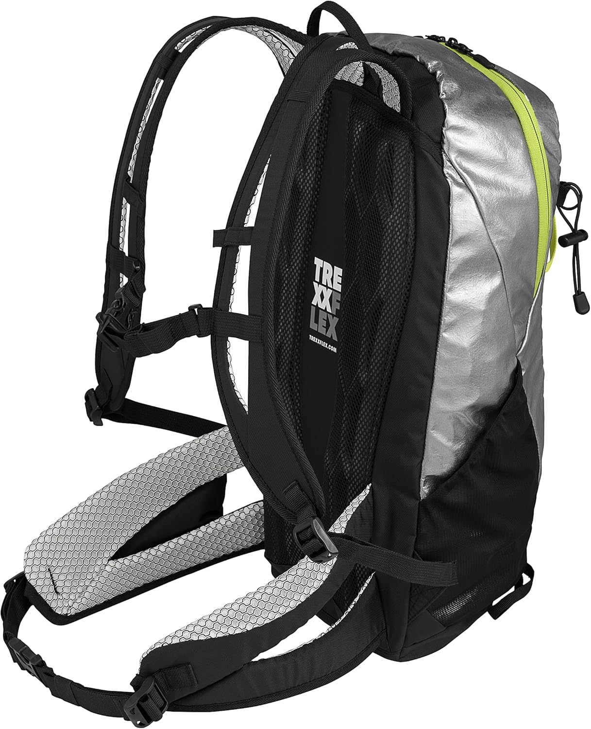 Neon Lime 35L Urban Outdoor Hiking Backpack | Water Resistant, Lightweight Daypack, Swiss Engineered Outdoor Equipment