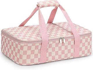 Insulated Casserole Carrier, Corduroy Casserole Dish Carrier