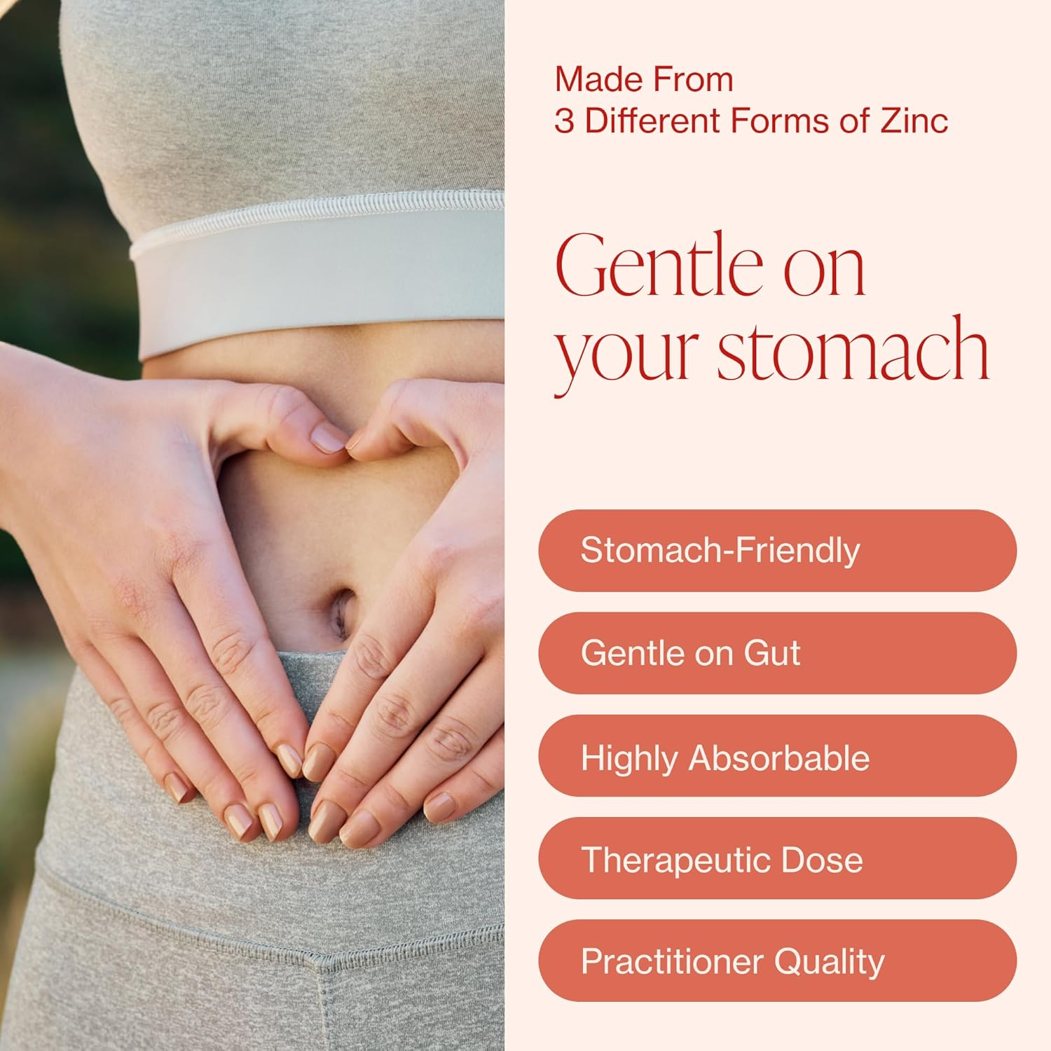 Mega Zinc Supplement, 50mg, 3-in-1 Zinc Complex, 100 Tablets - Pure Micronutrients