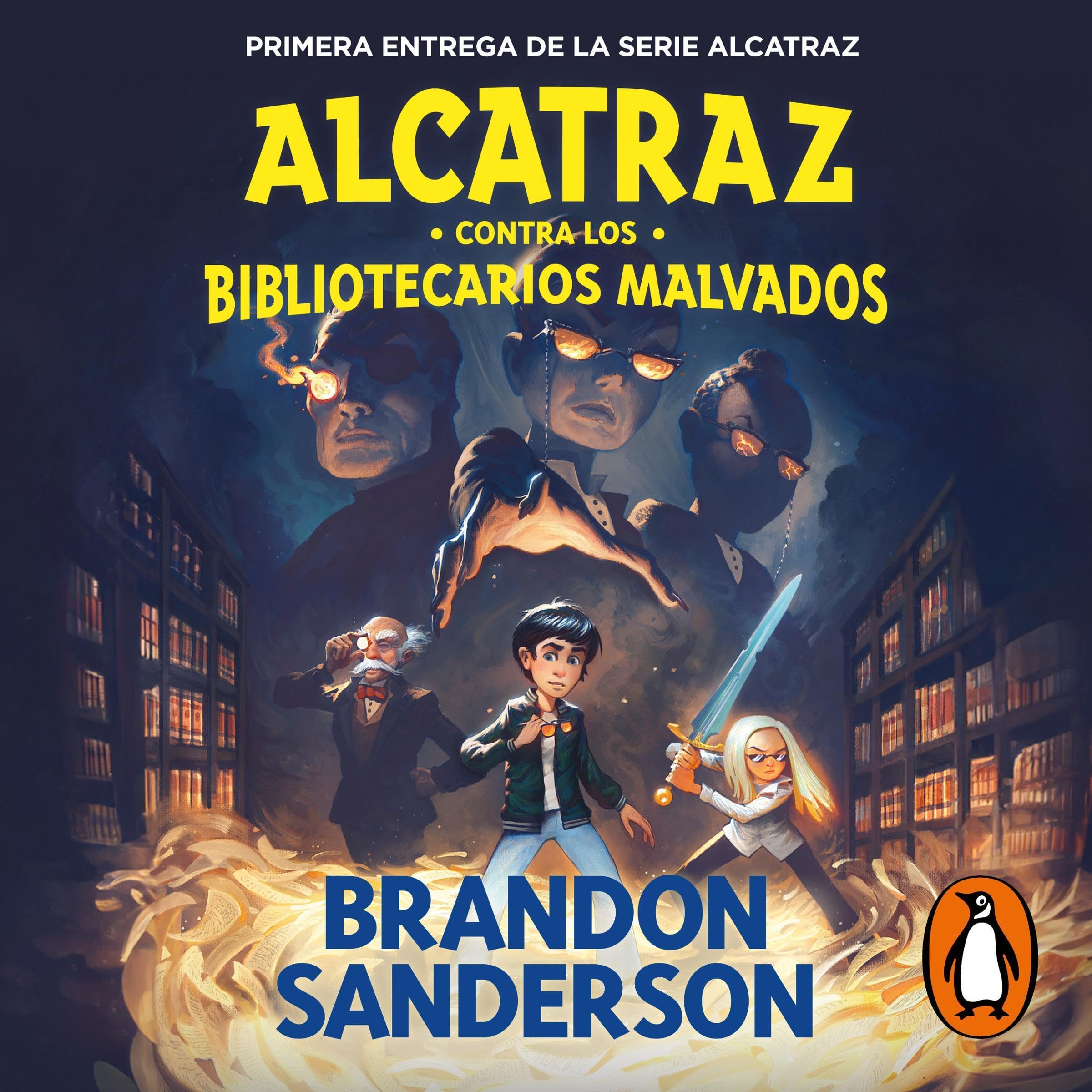 Alcatraz contra los Bibliotecarios malvados [Alcatraz Versus the Evil Librarians]