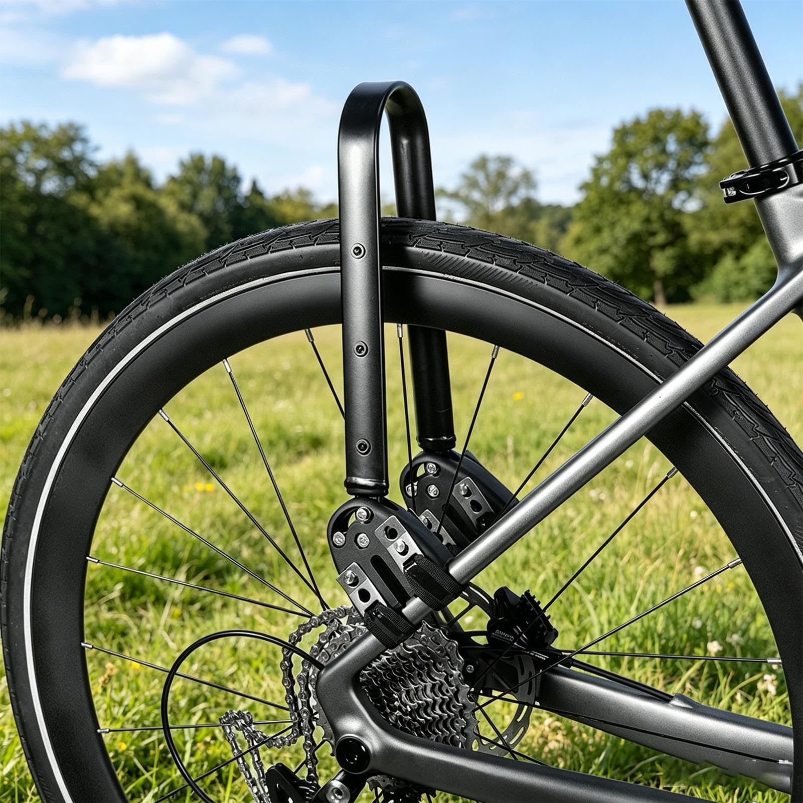 Bagażnik Rowerowy 30 kg nośności, stop aluminium | Kosz Rowerowy Dojazdy, Turystyka Górska, Szosowa, Przygody, Zakupy, Transport