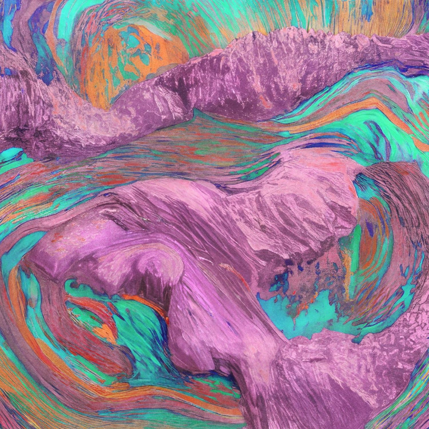 Papier peint panoramique multicolore Sanders & Sanders pour un salon moderne chic
