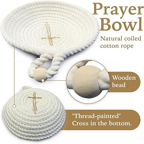 Miniatura 2 de Cuenco de oración, cuenco de oferta, regalos espirituales para mujeres, regalos únicos, regalos para aliviar el estrés, cuencos decorativos, regalos