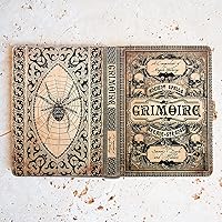 Vista 2 de KleverCase Funda universal para Kindle Fire y tablet de 7 a 10 pulgadas (Grimoire Magic (tamaño de 7-8 pulgadas)