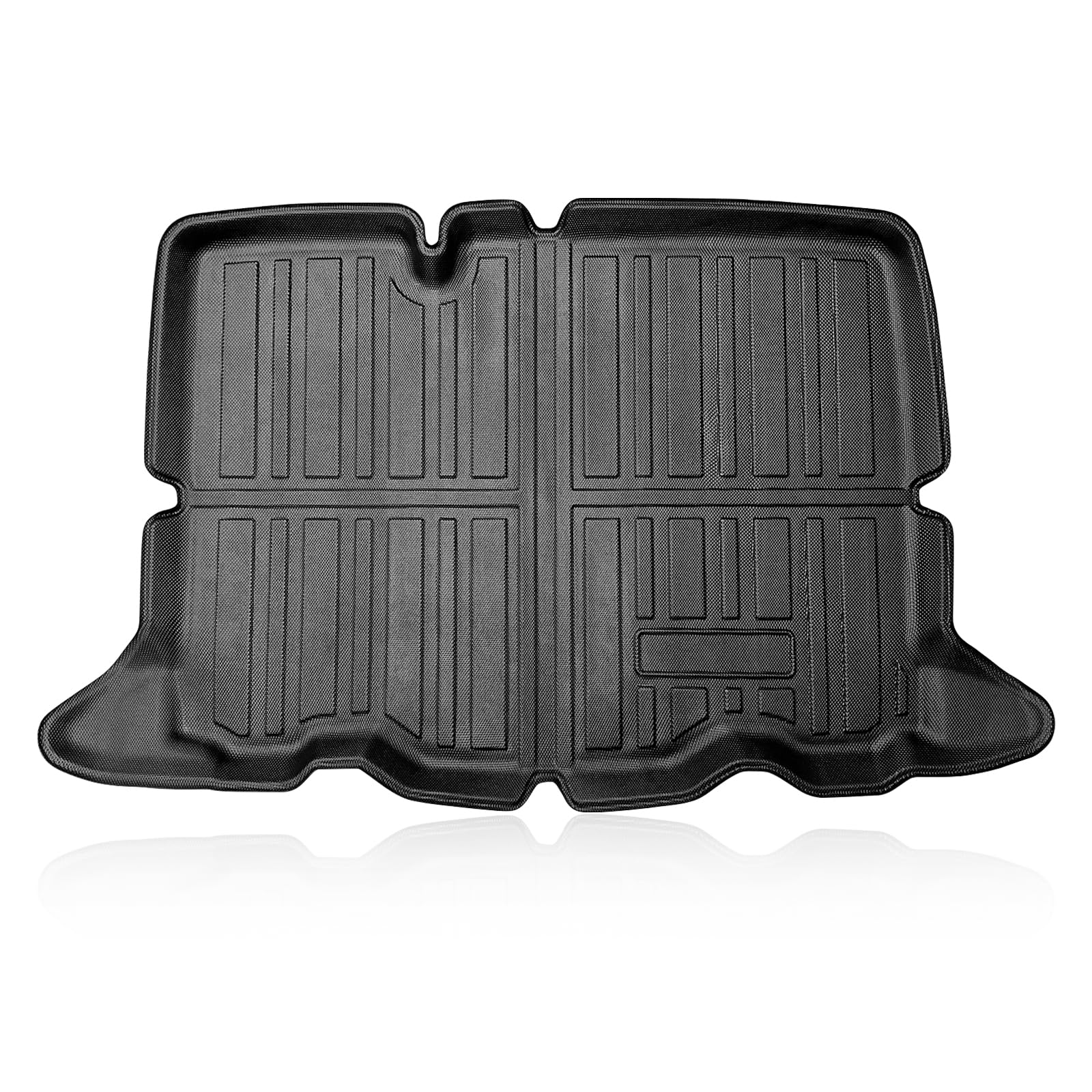 GAFAT Dacia Sandero 3 / Sandero Stepway 3 III 2021-2024 2025 mata do bagażnika, łatwa do złożenia, Sandero 3 TPE mata do bagażnika na każdą pogodę, wysoka krawędź wielofunkcyjna [dolna podłoga