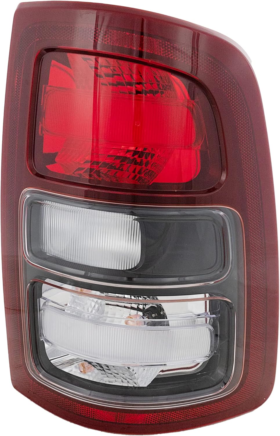 Garage-Pro Passenger Side Tail Light Compatible with 2019-2021 Ram 2500 & 2019-2021 Ram 3500 2-Door, Standard Cab Pickup, For Models With Black Bezel Tail Light