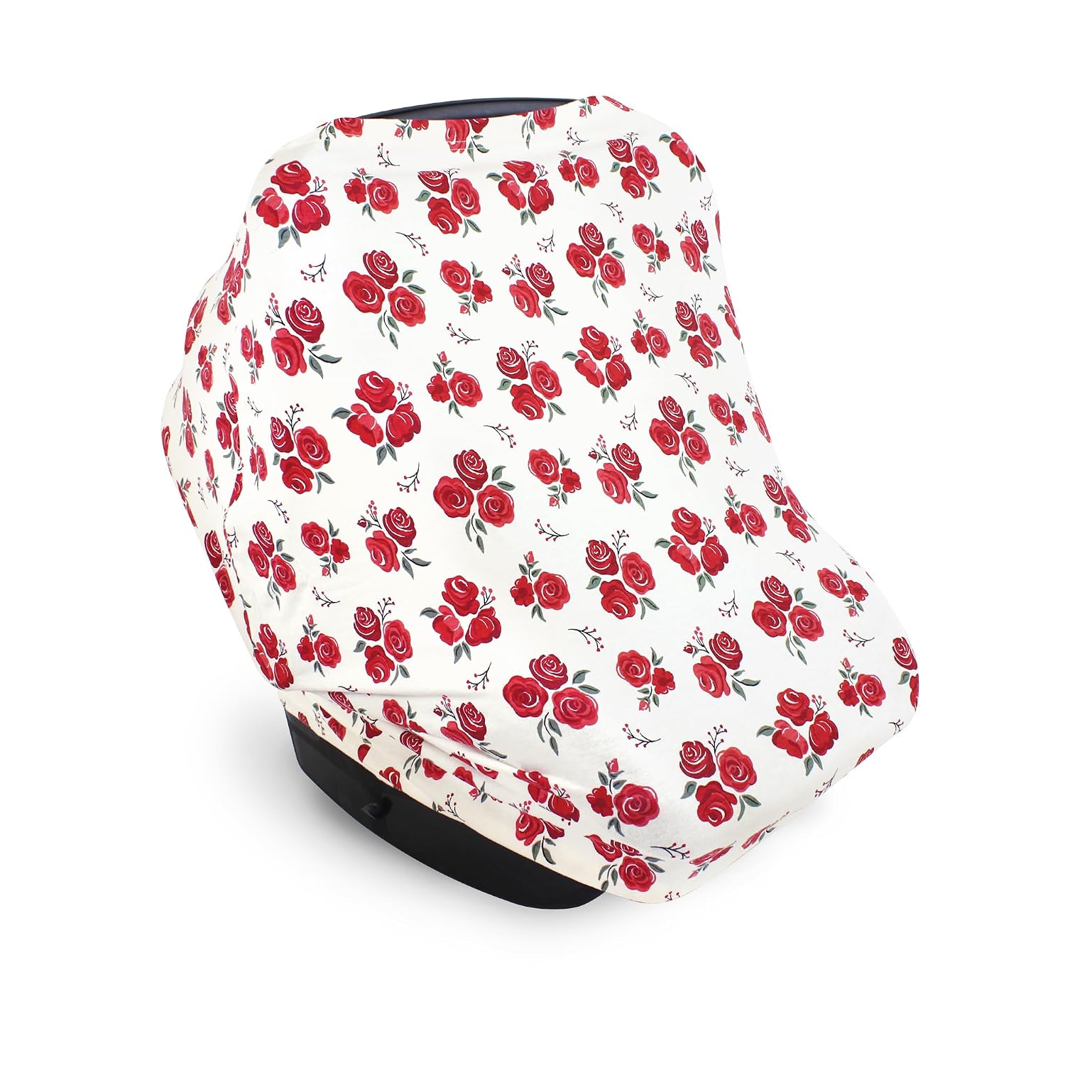Hudson Baby Unisex Baby Multi-use Car Seat Canopy, Farm, One Size