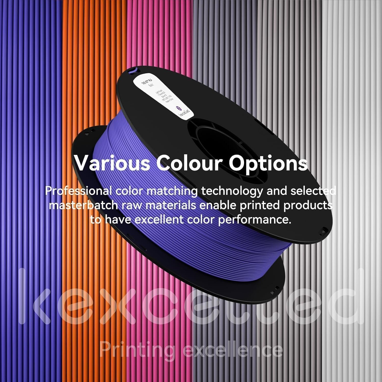 kexcelled PLA Filament 1.75mm,Antique Gold PLA 3D Printer Filament 1kg Spool (2.2lbs),3D Printing Filament Dimensional Accuracy +/-0.03mm,Compatible with Most FDM Printers,Bronze - Image 4