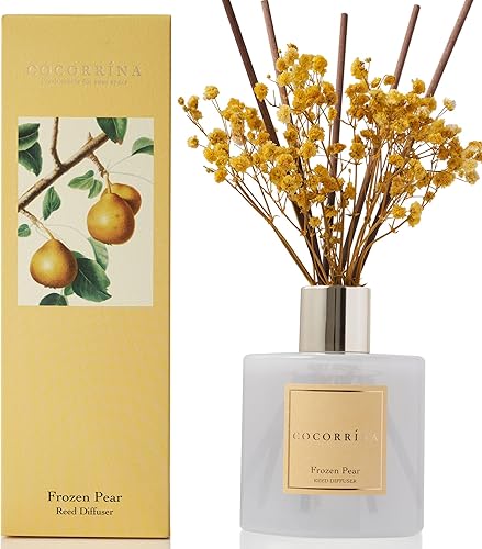 Miniatura 2 de Cocorrína Juego de difusor de junco, 6.7 onzas, difusor de bosque negro con palos, fragancia para el hogar, difusor de aceite esencial para