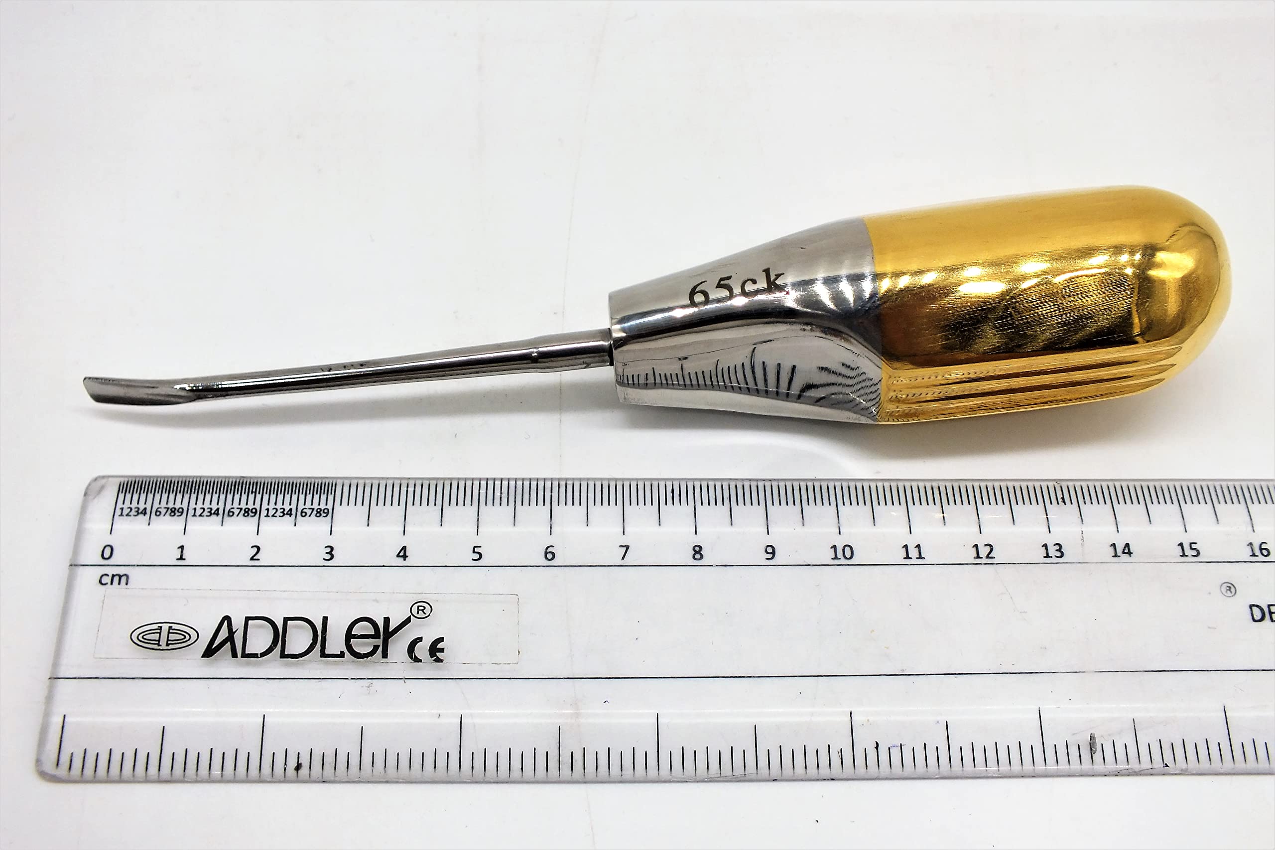 ADDLER DENTAL COUPLAND CURVED 65CK GOLDEN LUXEASY ELEVATOR. LIFE TIME ANTI RUSTING WARRANTY. (B0BX6444FZ) Amazon Price History, Amazon Price Tracker