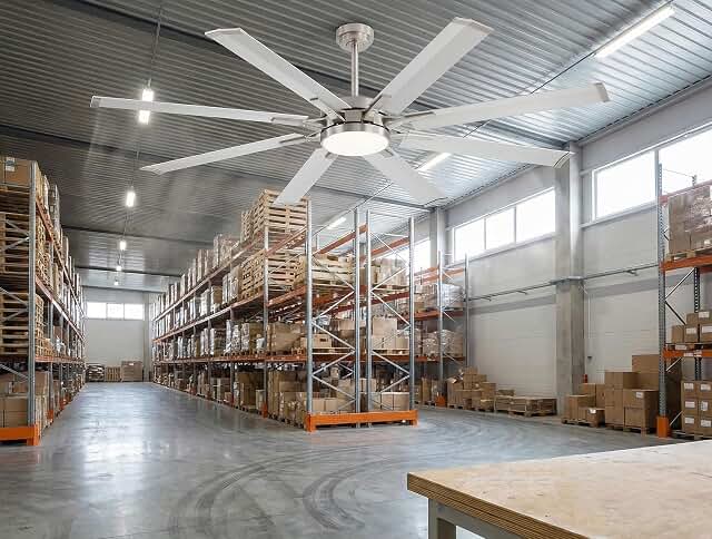 WINGBO 96-Inch Industrial Ceiling Fan
