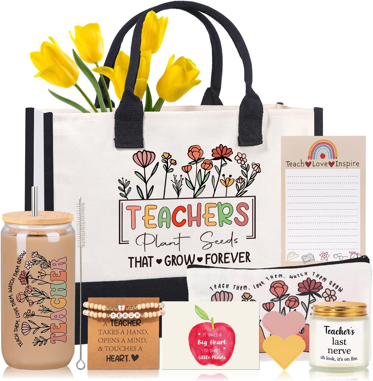 Ithmahco Teacher Appreciation Gifts, Special Teacher Gift For Women, Personalized End Of Year Thank You Gifts For Teachers, Teachers Appreciation Week Gift Set From Student