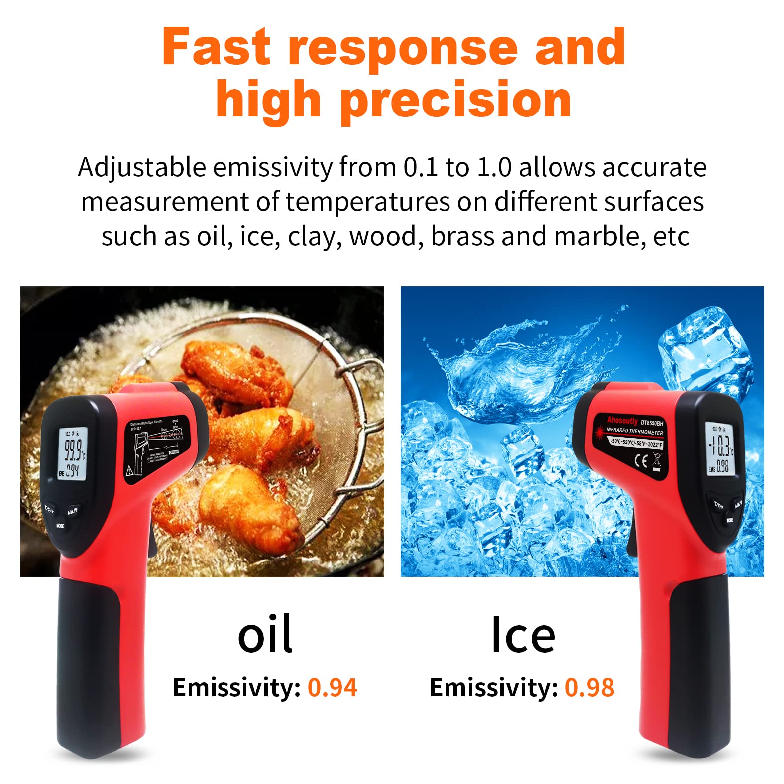 Snapklik.com : Infrared Thermometer Temperature Gun (NOT For Humans ...