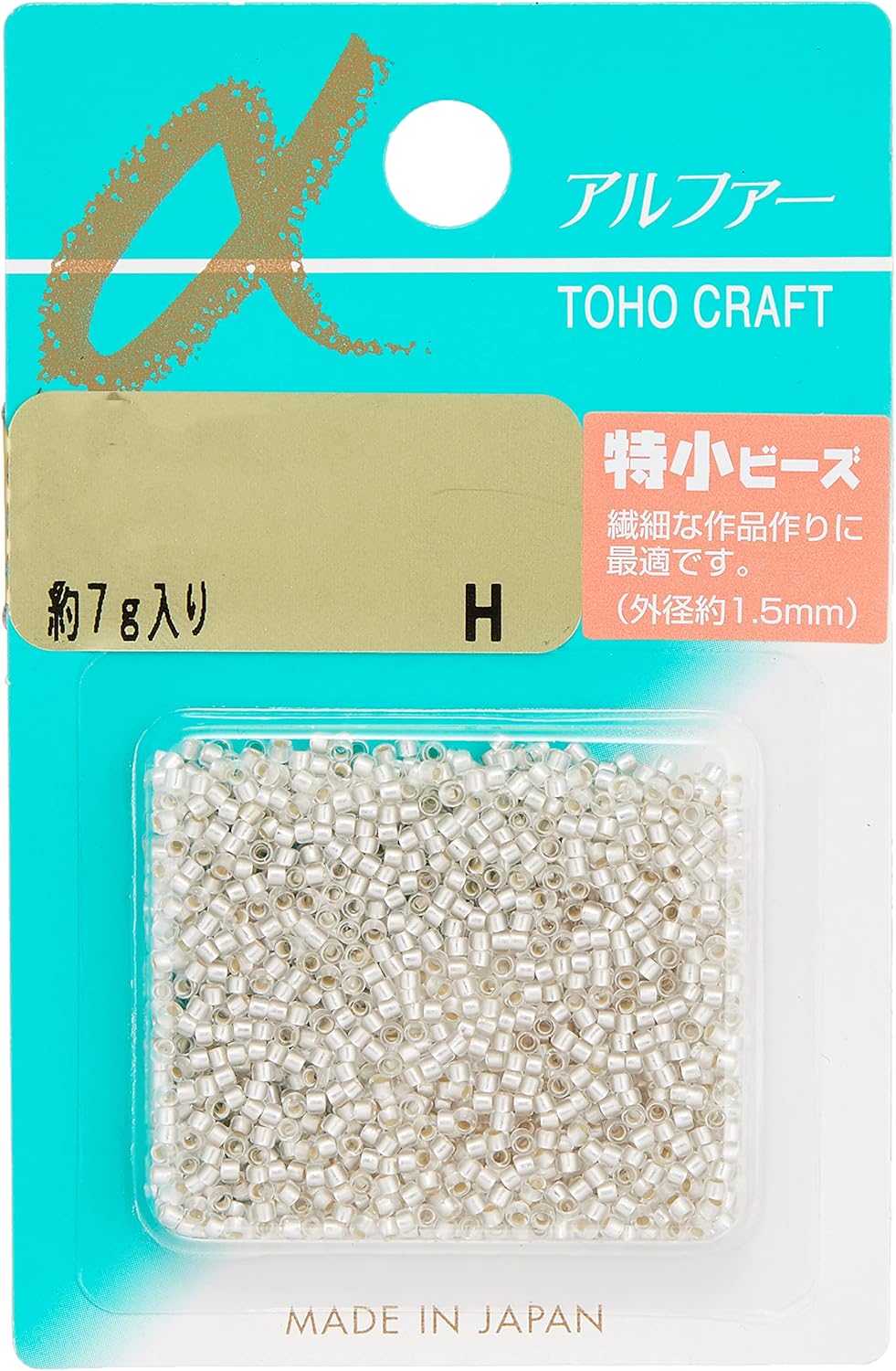 TOHO Small Beads, α Rose Pack Beads, Outer Diameter: Approx. 0.06 inches (1.5 mm), No.558, Approx. 0.2 oz (7 g)