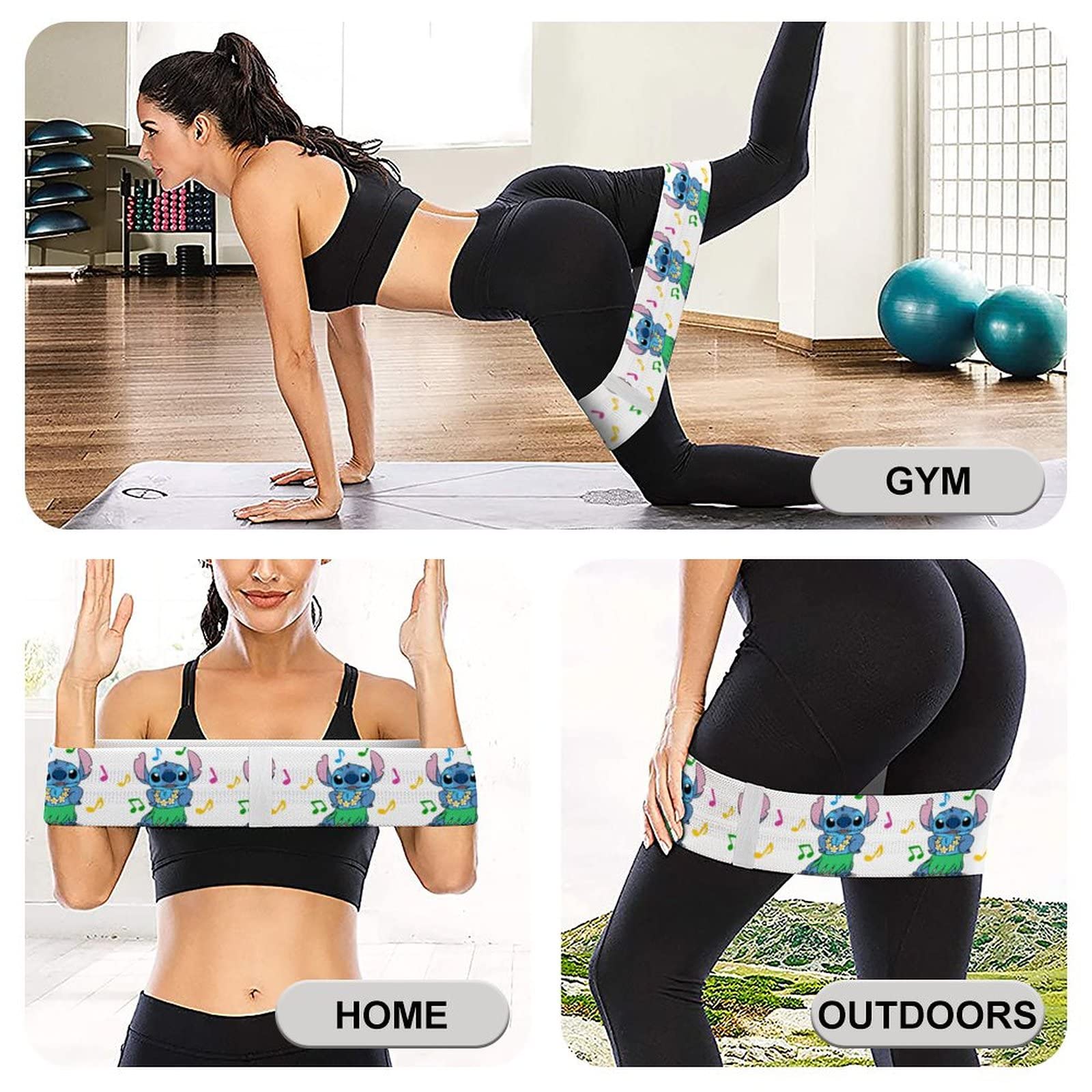 Amazon.co.jp: Stitch スティッチ ヨガストラップ ヨガベルト