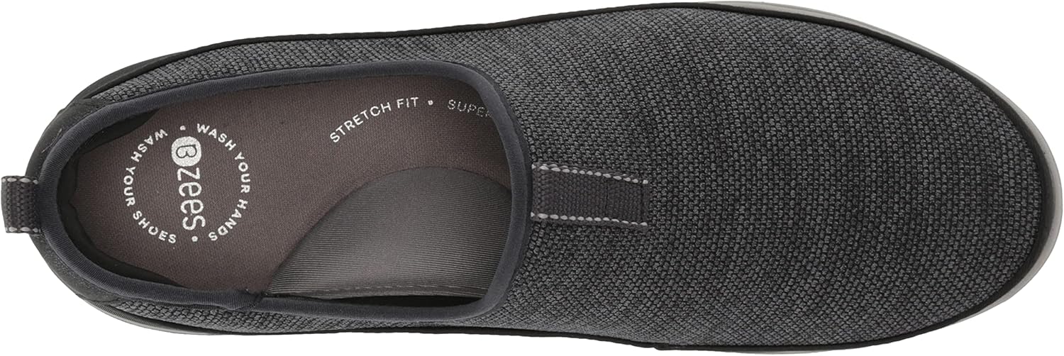 LifeStride BZees Womens Imagine Slip-On Grey 7 M - Image 5