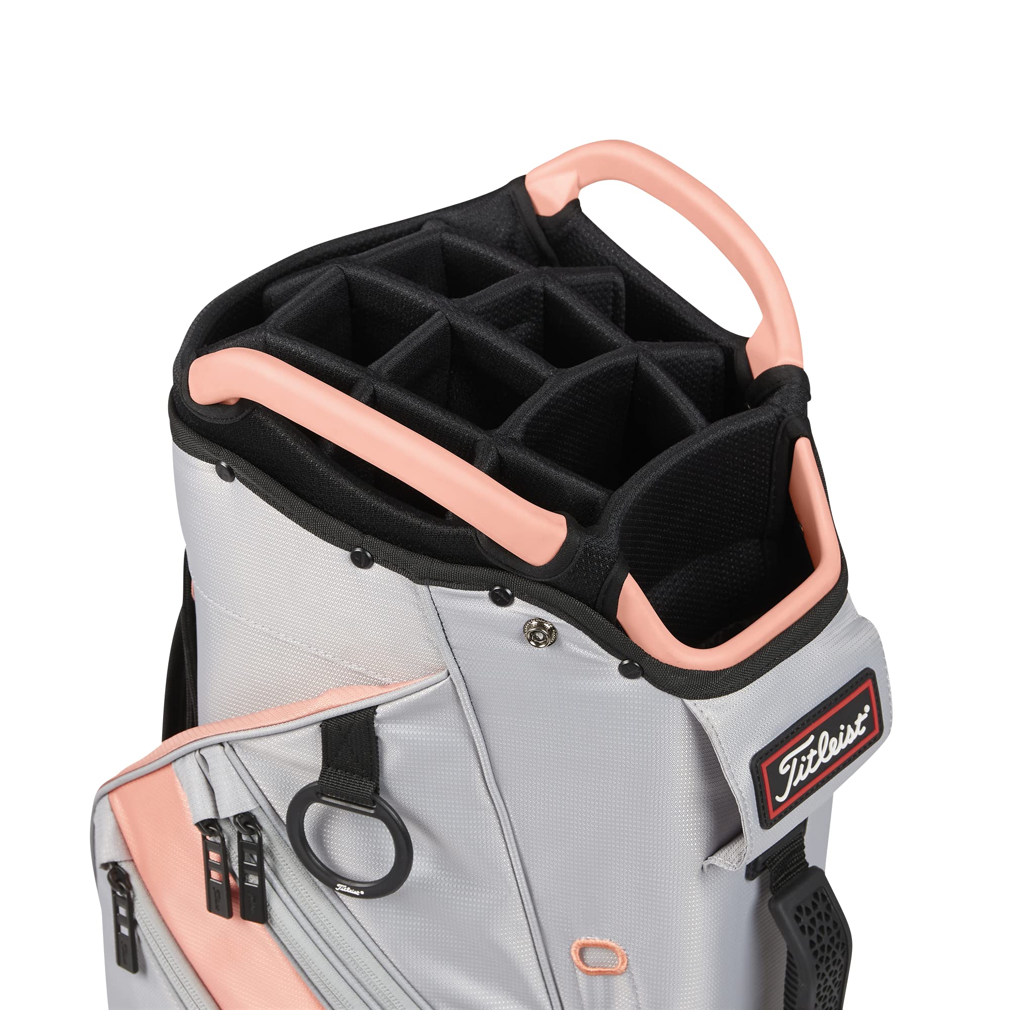 Titleist カート14 TB22CT6-25 GYPC グレー/ピーチ Titleist - Cart 14 Gray/Peach, Cart Bags - Amazon Canada