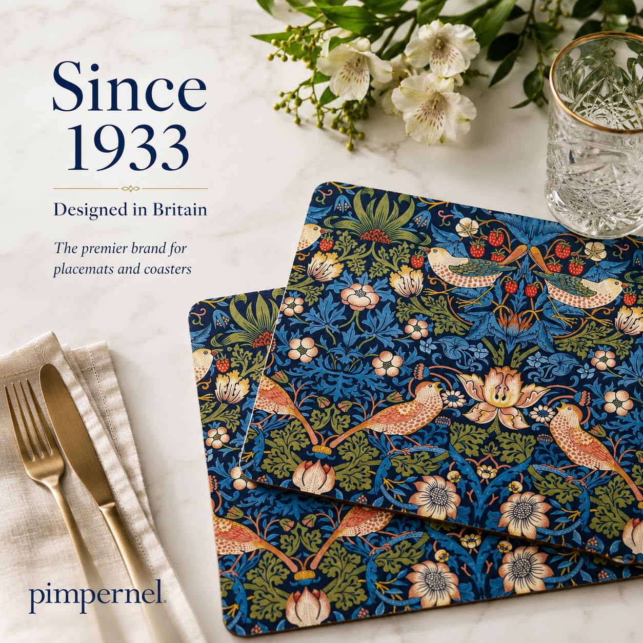 Portmeirion Home & Gifts - Manteles Individuales (40,1 x 29 cm)