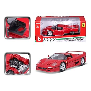 Bburago Ferrari Ｆ50 1/18 BBurago Ferrari F50 (Yellow) Diecast Car Model