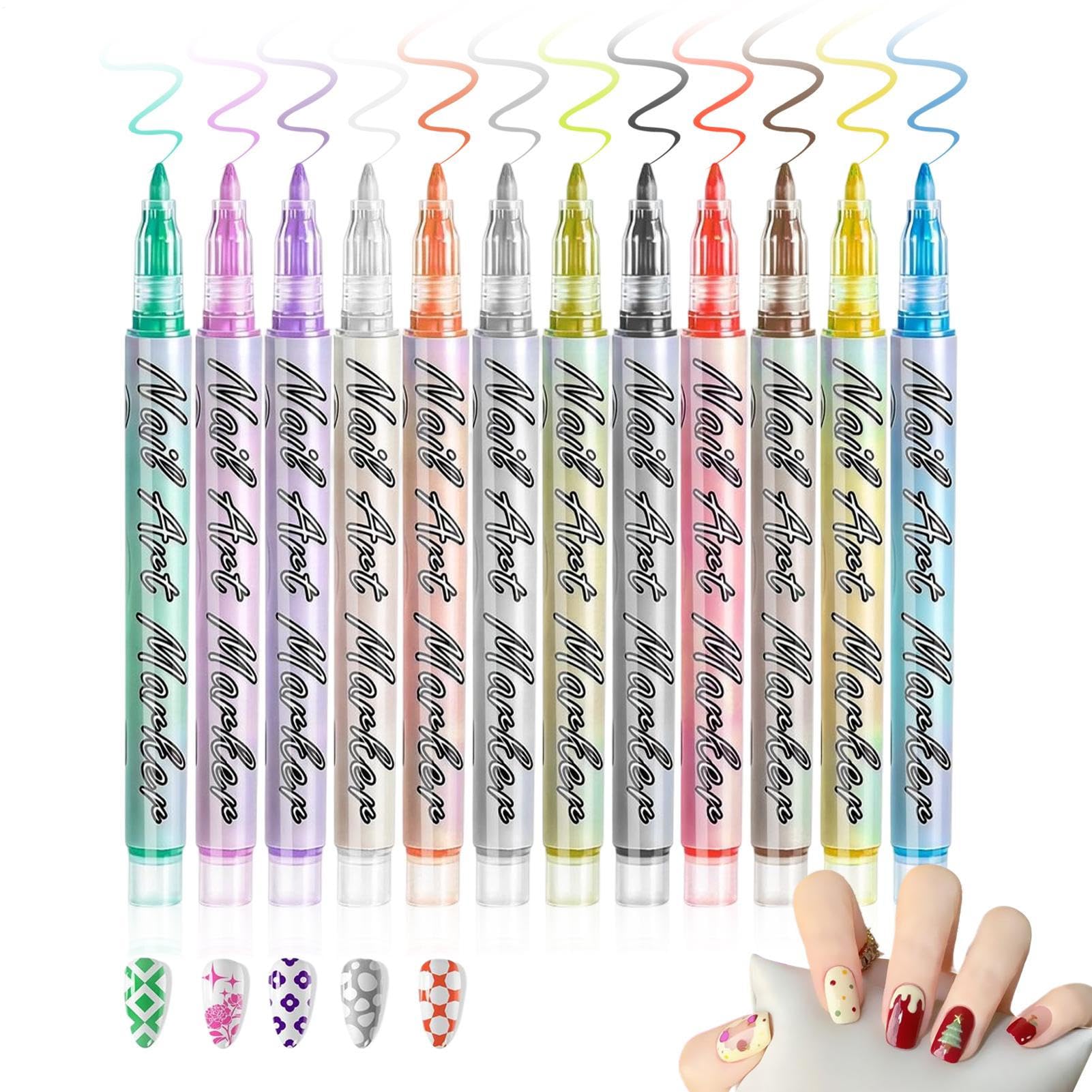 Crayons de manucure séchage rapide contre les bavures - 8