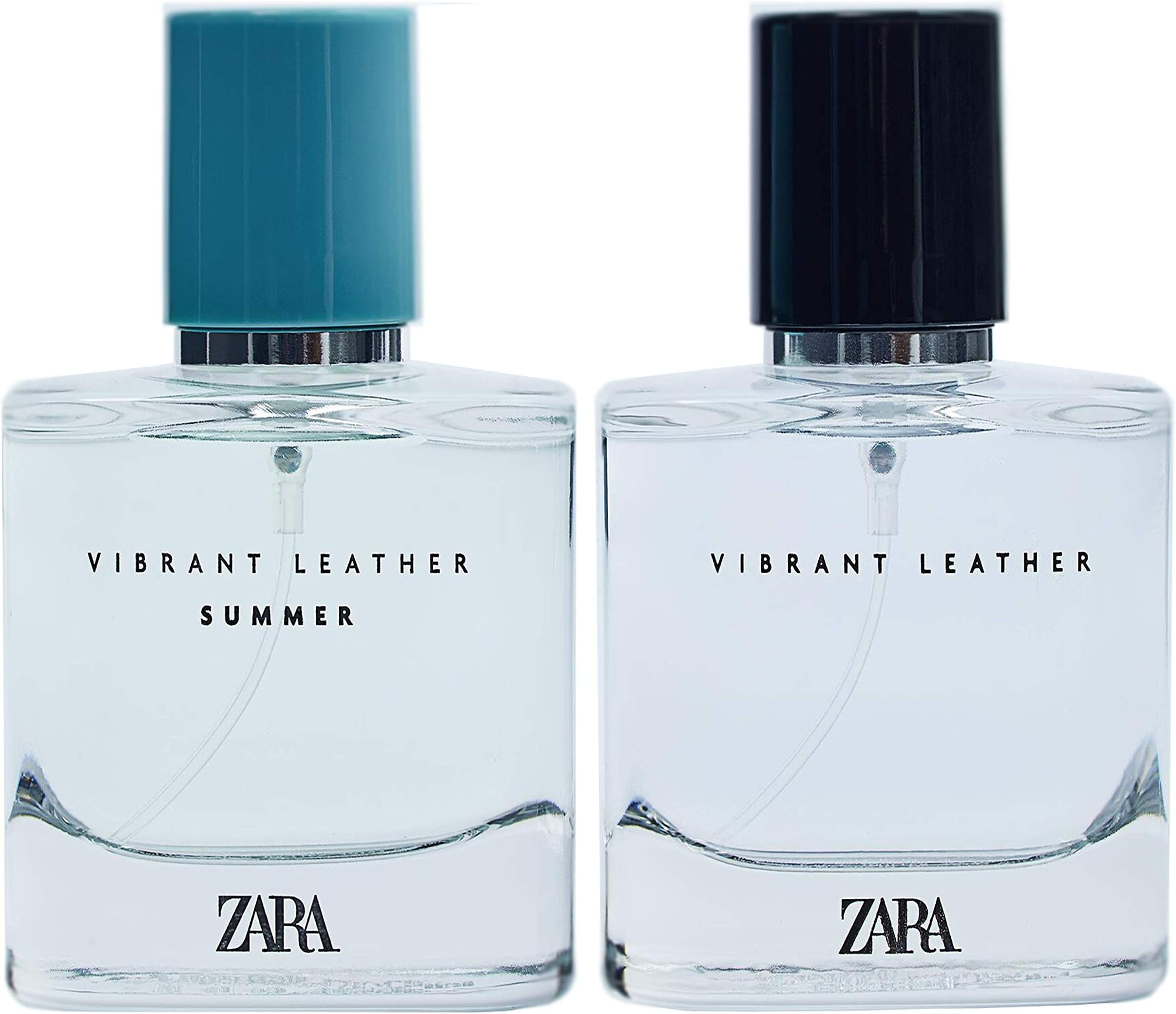 ZARA Vibrant Leather and Vibrant Leather Summer eau de perfum two pack 60 ml