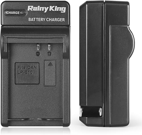 Miniatura 3 de Cargador de batería LP-E10 para Canon EOS Rebel T3, T5, T6, T7, Kiss X50, X70, X80, X90, 1100D, 1200D, 1300D, 1500D, 3000D