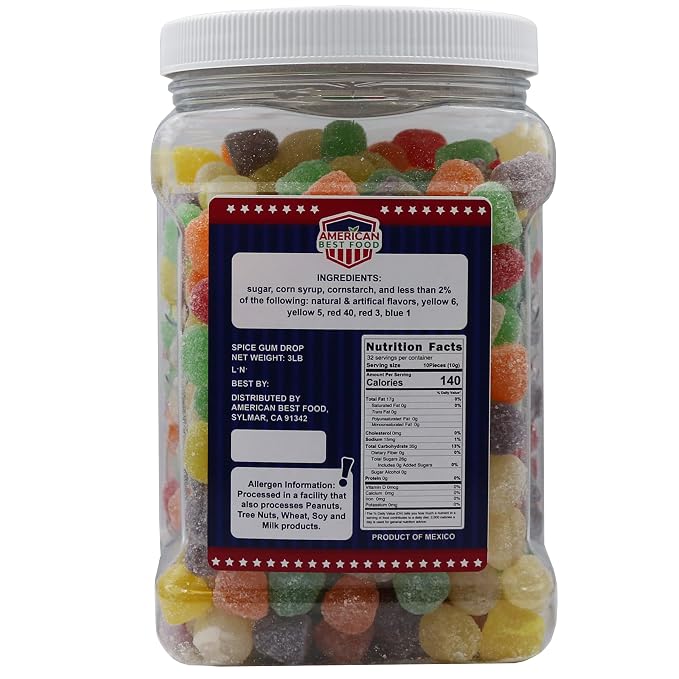 Caramelos de Especias Surtidas en Frasco 3 Libras miniatura 2