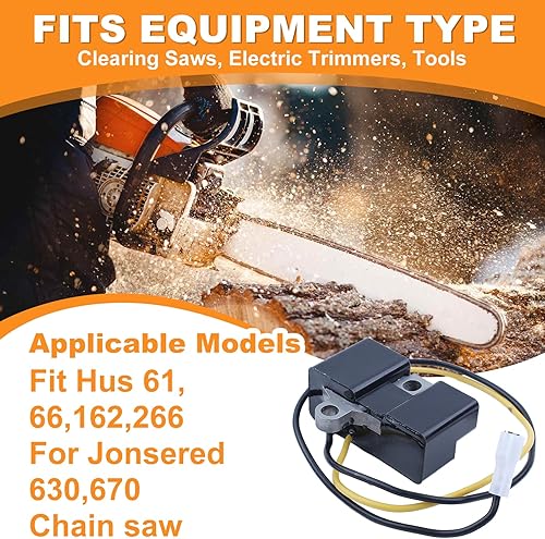 Miniatura 2 de Módulo de bobina de encendido Fit Hus 61 66 162 266 motosierra estilo antiguo 501516201