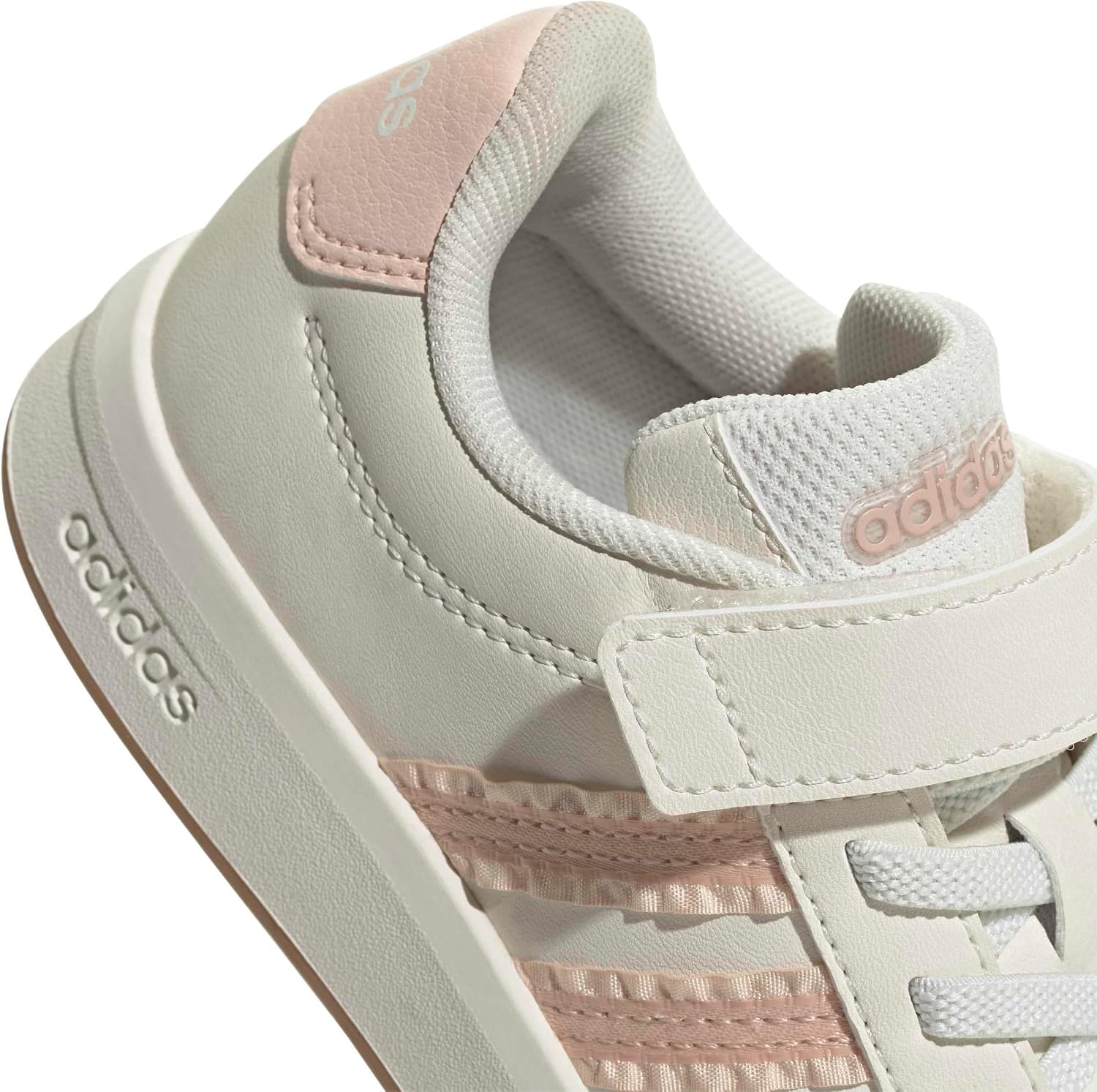 adidas Baby-Boys Grand Court 3.0 Elastic Lace & Strap