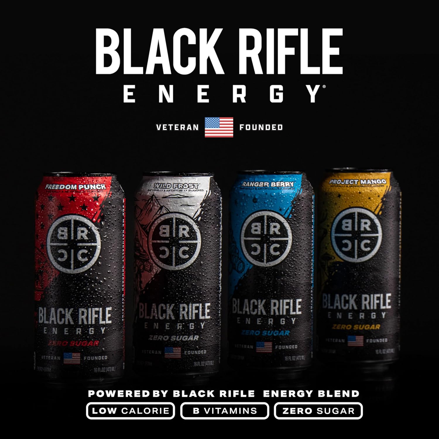 Black Rifle Coffee Company Project Mango, 16 oz, 12 ct