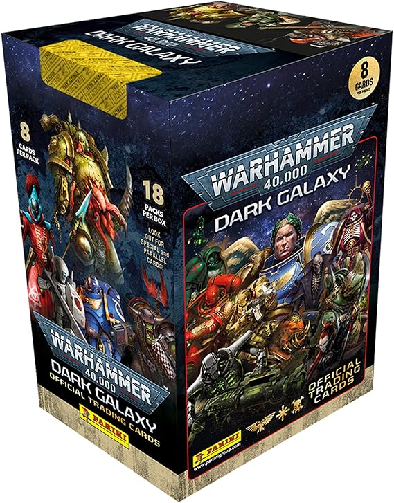 Panini Warhammer Dark Galaxy Trading Card Collection x18 Packs Amazon.co.uk Toys & Games