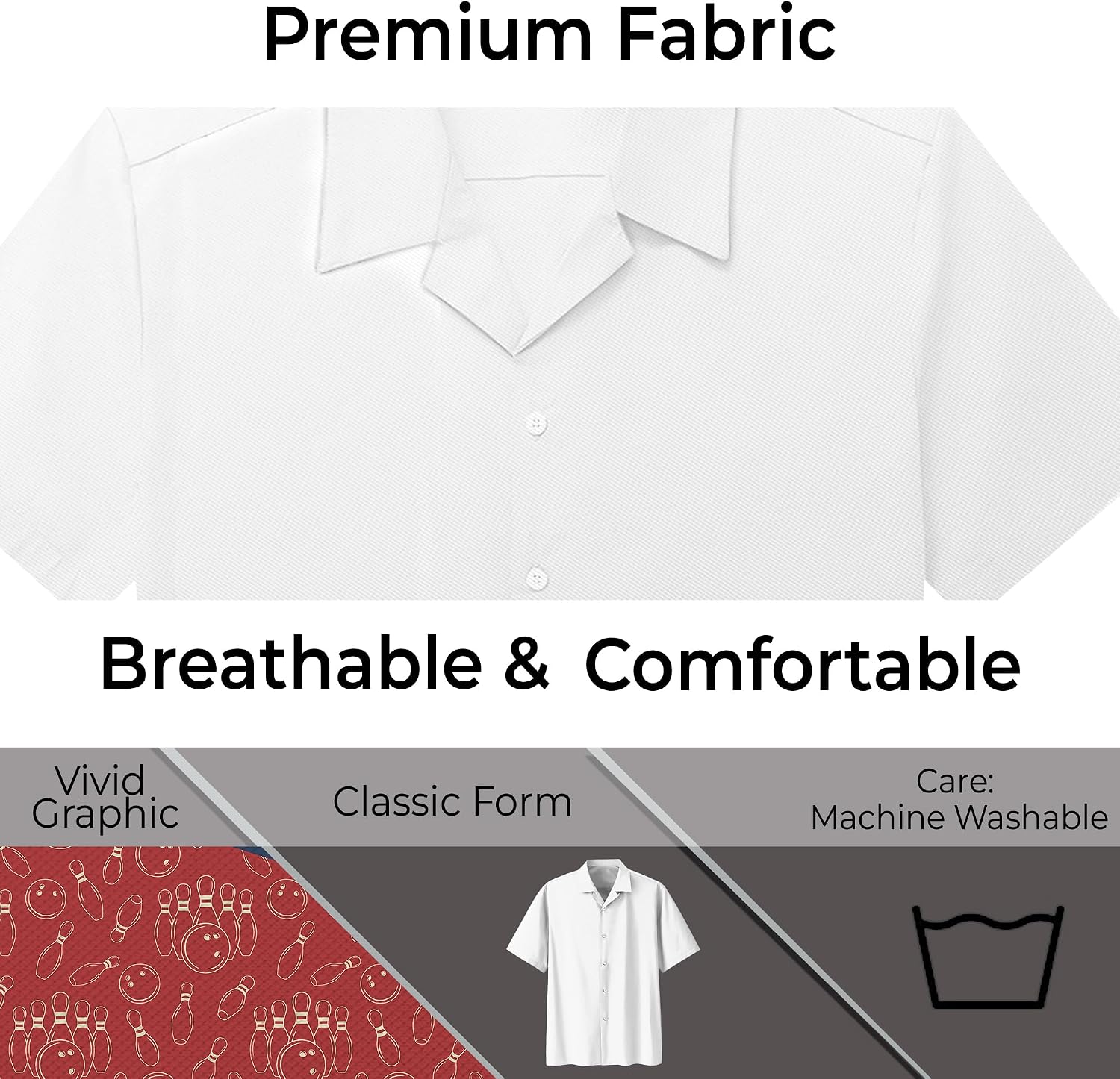 Custom Bowling Hawaiian Shirt 3D Button Shirt with Bowling Retro Multi Vintage Color Pattern Graphic On it for Bowler
