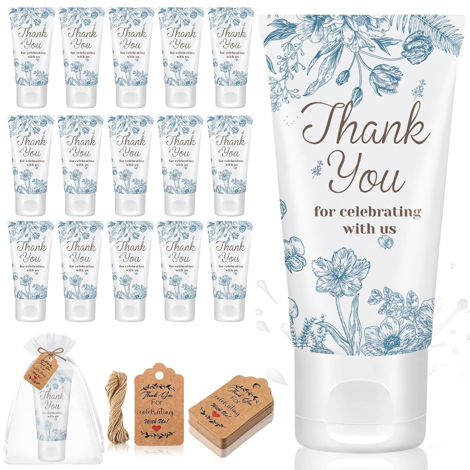 36 Sets Sunscreen for Baby Shower Party Favors SPF 30 Mini Lotion 1 oz Resistant Travel Sunscreen Bulk Thank You Gifts for Guest Party Supplies(Lemon)