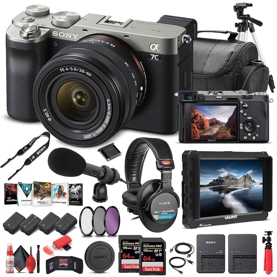 SONY - SONY α7C Amazon.com : Sony Alpha 7C Full-Frame Mirrorless Camera